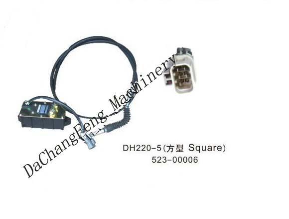 Мотор/акселератор дросселя экскаватора ДХ220-5 едут на автомобиле 2523-0006 частей экскаватора Доосан