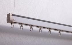 Ceiling Mount Automatic Silent Curtain Track For Window Curtains