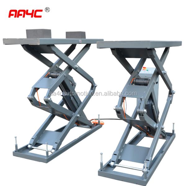 3.5T hydraulic double deck inground car hoist