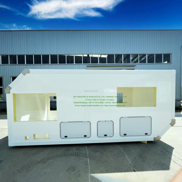 Versatile 16ft Motorhome Truckbody for FUSO 4x4 FlatBed Camper Trucks and RV Trailers