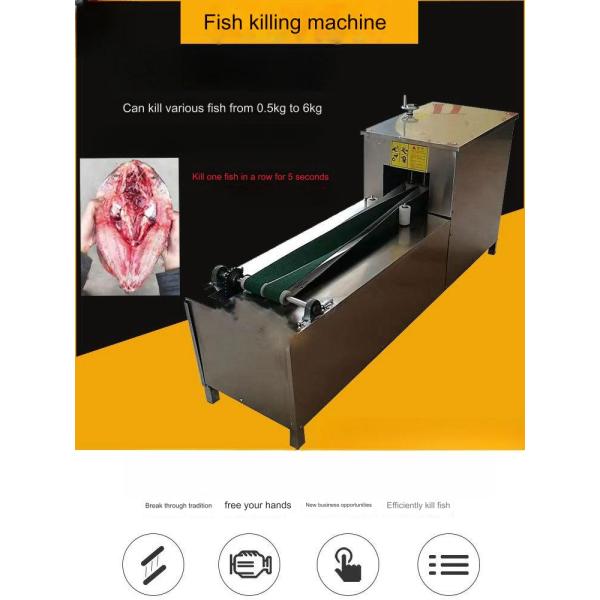 Fish Killing Machine for Commercial Continuous Automatic Gutting 304 Stainless Steel