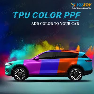 OEM TPU Material Car Paint Protection Film Color Change Self Adhesive Wrap PPF