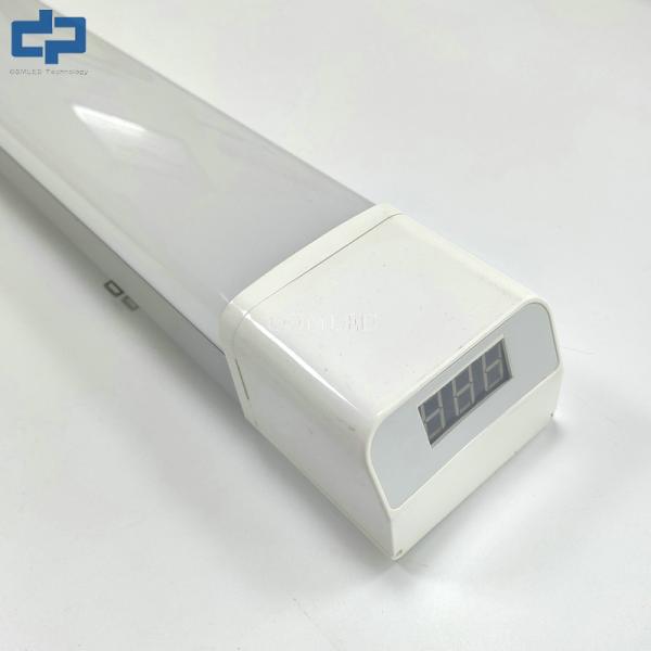 Luminaire régulier industriel d'urgence à LED robuste 1200mm 36W Éclairage LED pour entrepôt, parking, capteur, gradation, lumière LED étanche à la vapeur