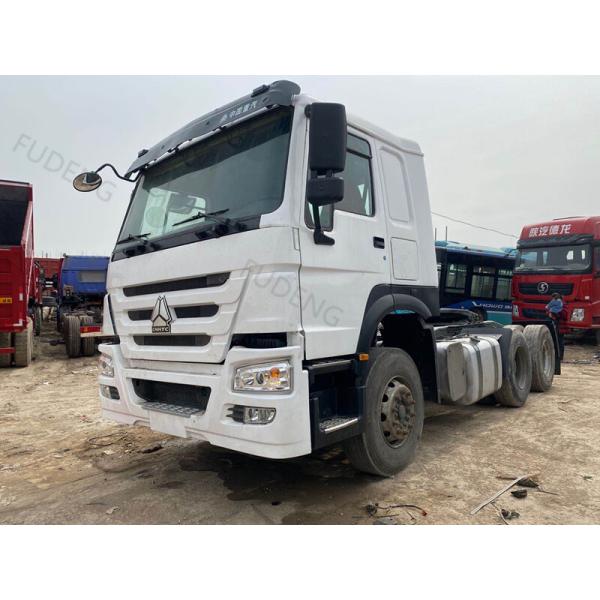 Q345B Carbon Steel Second Hand 420HP Tractor Head Trucks