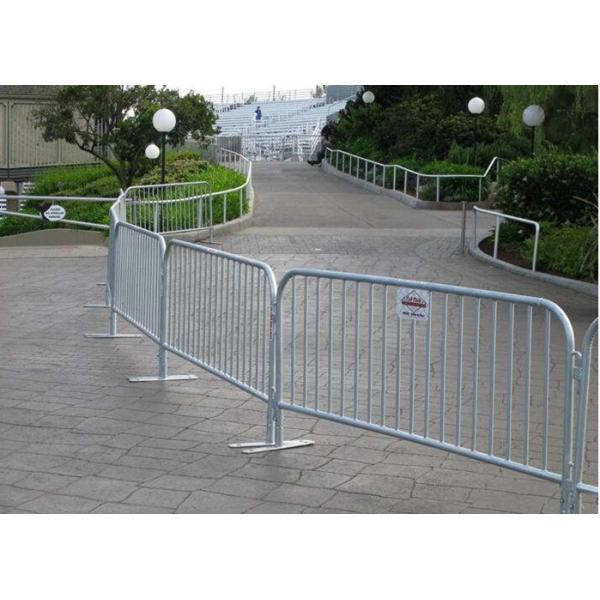 Powder Coated Temporary Construction Fence /  Portable Steel Security Fencing