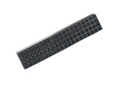 2.0mm Pin Header Connector Four Row reto fêmea liga de cobre de 180 graus