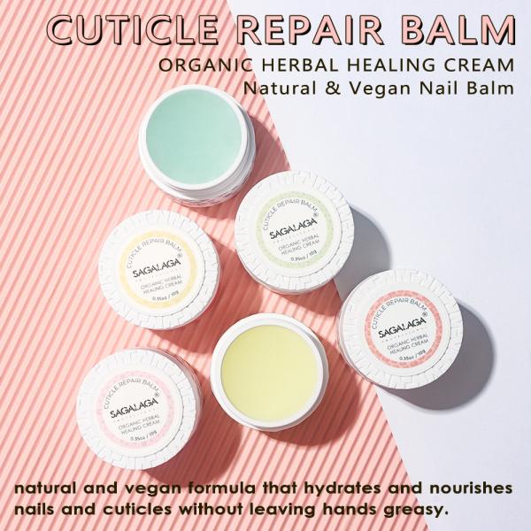 Vegan Cuticle Nail Balm Moisturize and Soften Dry Brittle Nails and Cuticles Custom Private Label