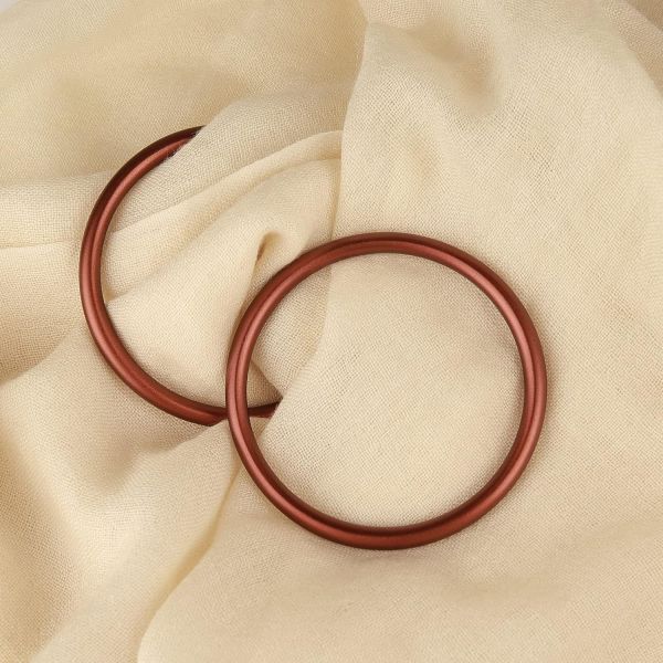 6063 Al Dark Brown Anodizing Finish Infant Ring Sling Rings