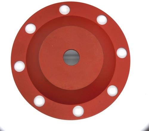 Polycrystalline Diamond Pcd Grinding Wheel With Inverted PCD Segments For Concrete Floor Coatings Removing