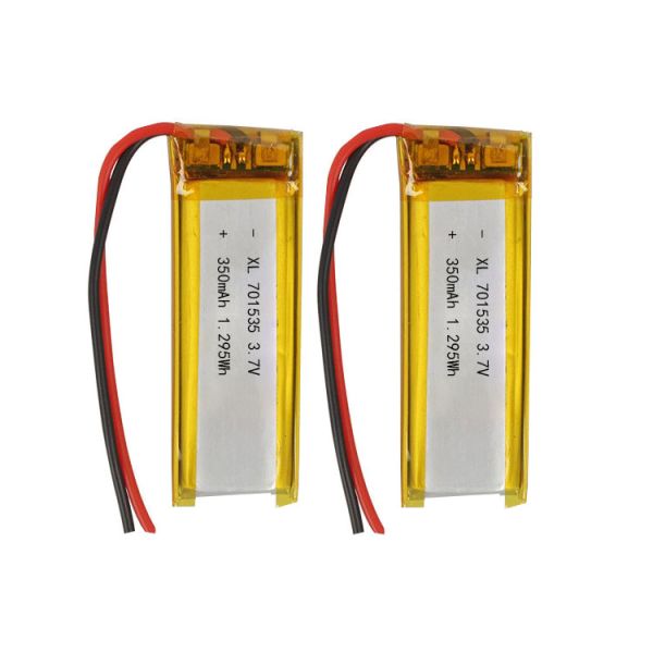 701535 3.7V 350mAh Rechargeable Li-Polymer Battery for POS Machines and Small Electronic Devices