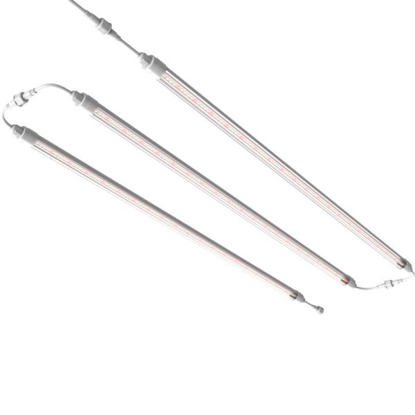 14W Hydroponic Daisy Chain Horticulture LED Grow Light Tube For Indoors Plants High Efficacy Samsung lm301b