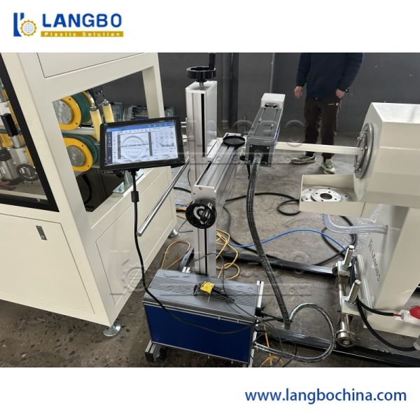 Automatic PPR Pipe Extrusion Machine with 3 Layer Co-Extrusion and 100-300 kg/h Capacity for Hot Water Pipe Production