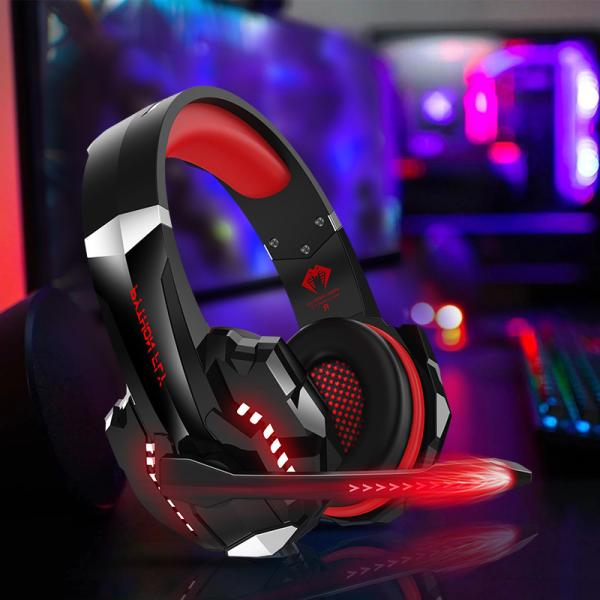 Xbox Gaming Wired Over Ear Noise Cancelling Headphones With Microphone And LED Light