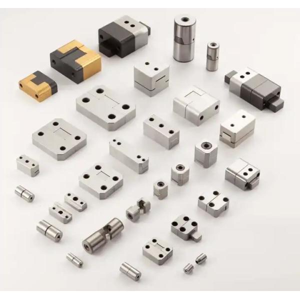 HASCO Standard Precision 1.2379/1.2343 Material 60HRC Hardness Mold Locking Block Square Interlock for Plastic Injection Molds