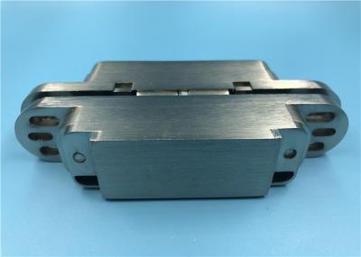 Left & Right Open 3D Concealed Hinges With Zinc Alloy Body , Aluminum Arm