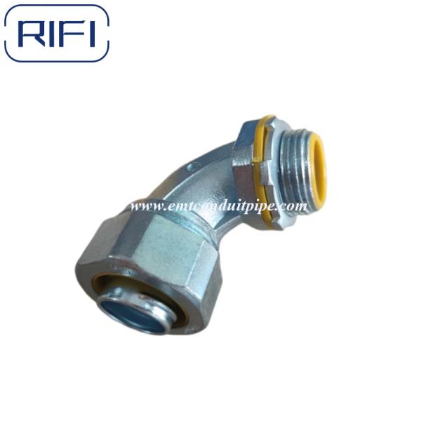 3/8-3/4 Flexible Conduit Fittings Straight And 90 Degree Liquid Tight Flexible Conduit Connector