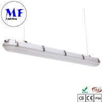 Luz de túnel LED IP66 Tri Proof con sensor de movimiento y respaldo de emergencia