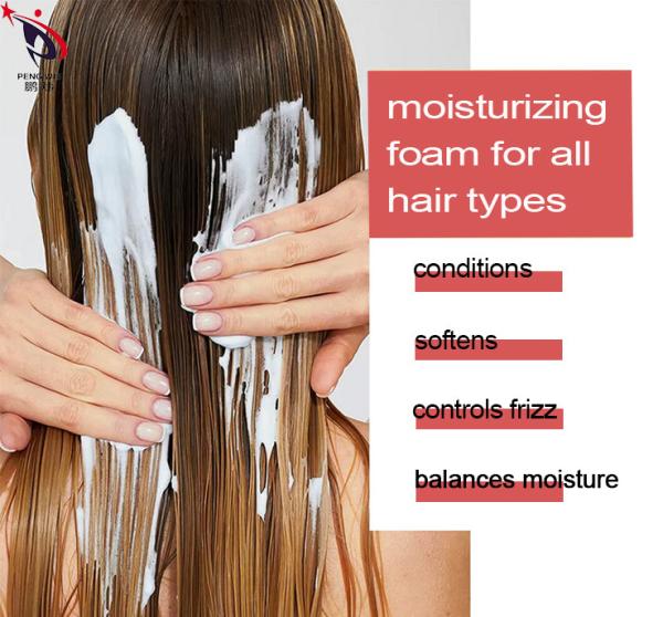 Anti Frizz Foam Hair Wax Spray Moisturizing Styling Foam Hair Wax Spray Men Women Hair Wax Products Private Label Custom