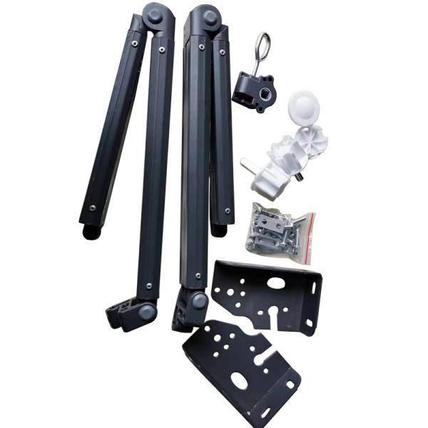 Black Aluminum Alloy Awning accessories 1:10 Zinc Gear Box Components for Awnings