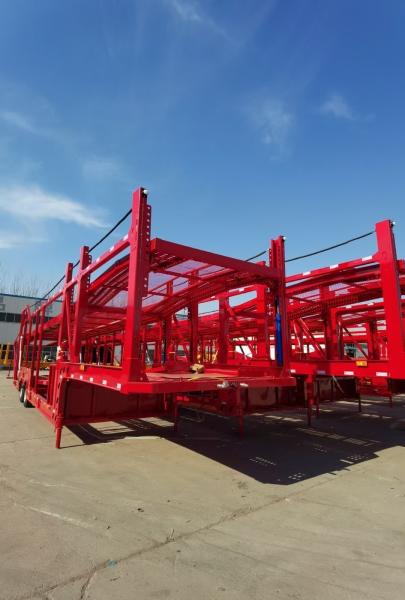 Car Transport Truck Trailer 6-8 Cars Transport Semi Trailer with 24hour Online Service
