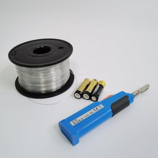 Прозрачный нейлон кабеля оптического волокна FTTH TAC G657B3 невидимый TPU