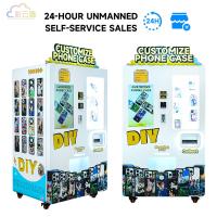 Customized Phone Case Printing Vending Machine 4G/Wi-Fi Network Connection Metal 3 Minutes Per Case
