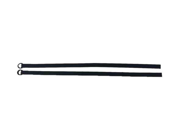 Black Stainless Steel Dive Knife , Deep Sea Diving Knife With Leg Strap