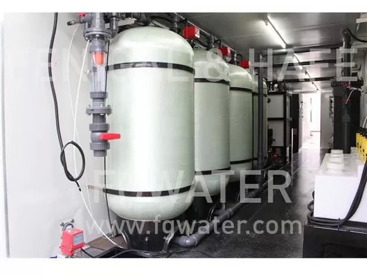 Double-Pass High Purity Reverse Osmosis Water Treatment System 10TPD Pharmaceutical Semiconductor Grade