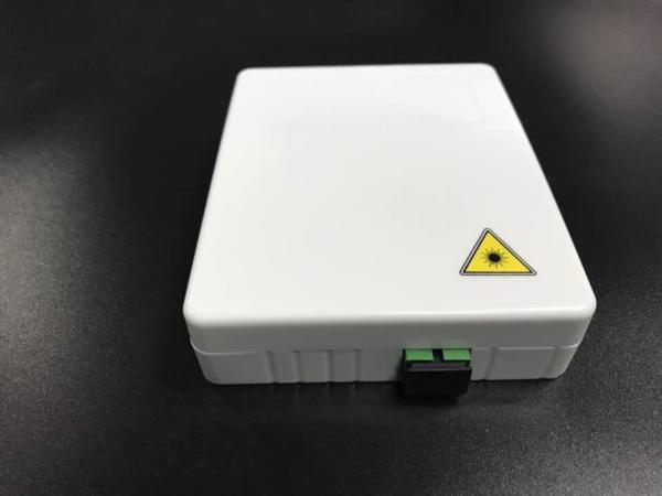 Fiber optic socket box 2 ports fiber optic rosette box ftth fiber optic terminal box