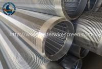 tube d'écran de 4-1/2inch Lcg Johnson Non Clogging Wire Wrapped pour le puits peu profond