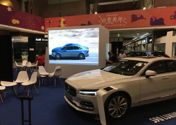 Tela de exposição video dianteira do diodo emissor de luz do serviço P5.95 sem controlador e suporte