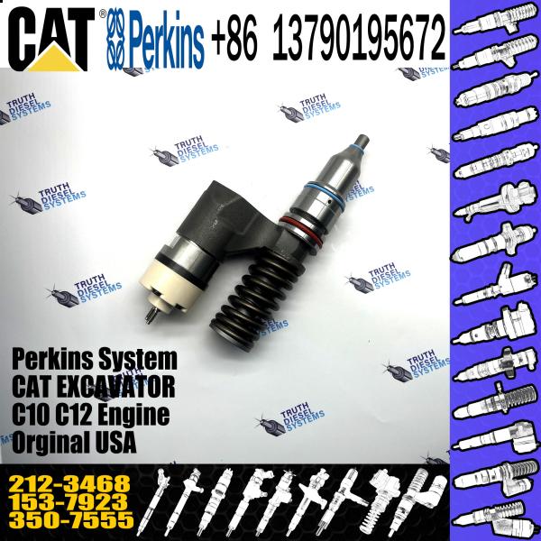 Original nouvel injecteur de carburant Diesel C10 C12 153-7923 317-5278 350-7555 pour pelle, injecteur haute pression 229-1631