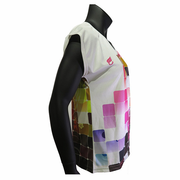 Дамы Слин короткого Спорцвеар рукава красочного случайного подходящие бежать футболки