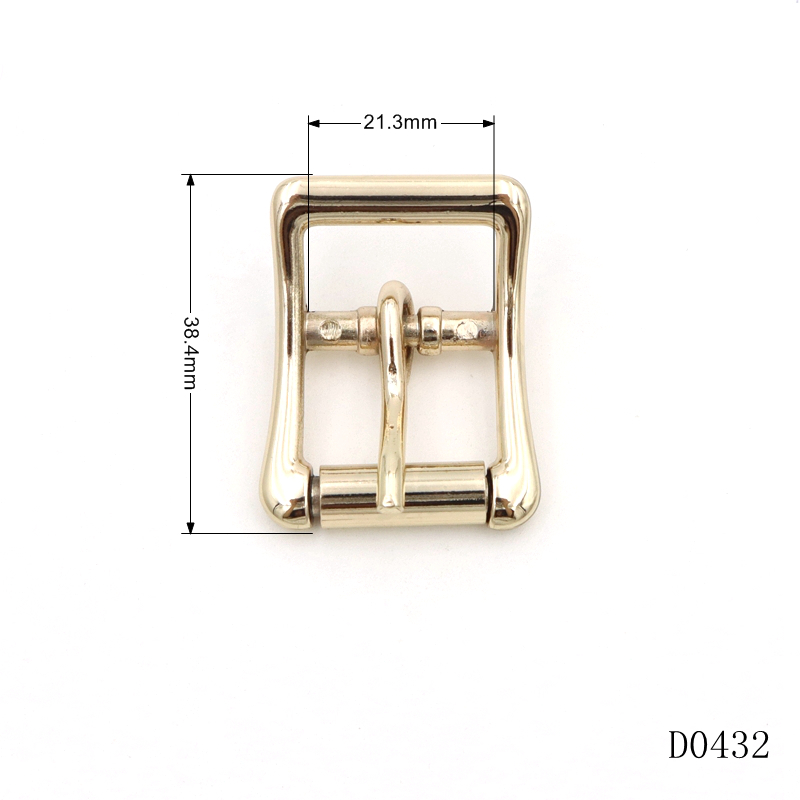 OEM ODM Metal Pin Buckle 20mm Belt Pin Buckle For Bag And Handbag