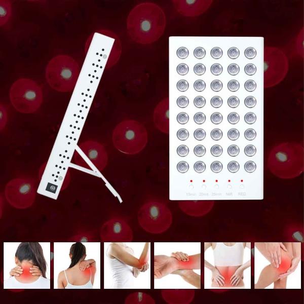 AC 100-240V Handheld Red Light Therapy Devices 120PCS Chip Built-in Timer For Hair Growth