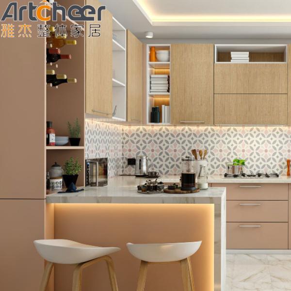 Contemporary Indian Kitchen Cabinets with Modern and Contemporary Design Drawer Base