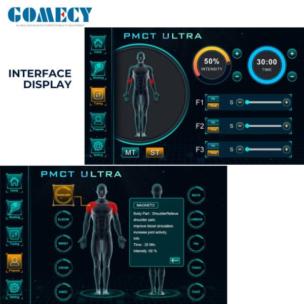 Emtt Electromagnetic Physiotherapy Magnetotherapy Magnetic Sports Injury Body Pain Relief Magnetic Magneto Therapy Device
