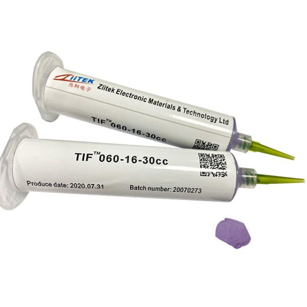 6W/MK Purple Soft Silicone Thermally Conductive Putty Thermal Congductive Gel For LED Lamp