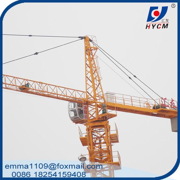 Hammer Head Power Line Tower Kren 5tons QTZ50(5010) HYCM Crane Tower