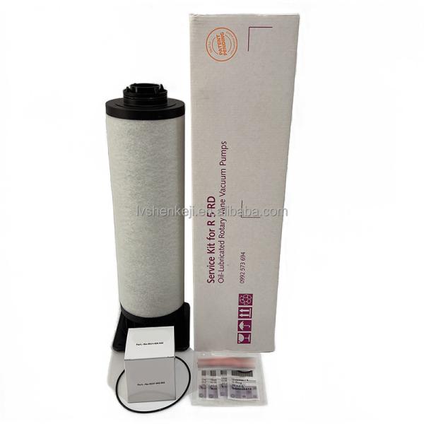 White Vacuum Pump Exhaust Filter Oil Mist Rd0200a Rd0240a Rd0300a Rd0360a