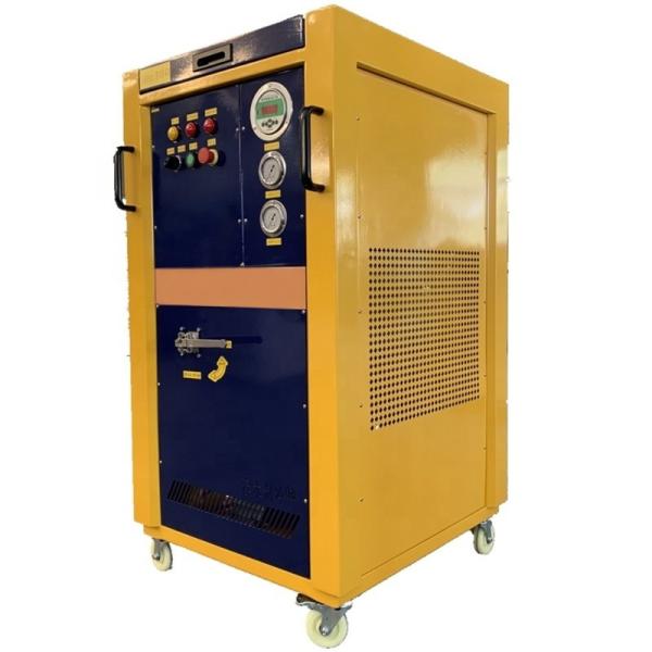 R290 Résistance à l'explosion de la machine de récupération de réfrigérant R32 Unité de récupération de gaz de réservoir ISO ATEX
