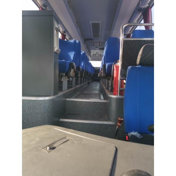 Impulsión usada Yutong de la mano izquierda del motor diesel del autobús del práctico de costa de los asientos 6122HQ9A 51 con el aire/acondicionado