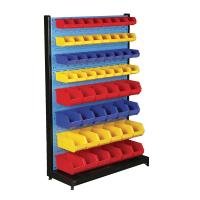 Rectangle Square Plastic Storage Bins Organizer Stackable Plastic Box For Screws