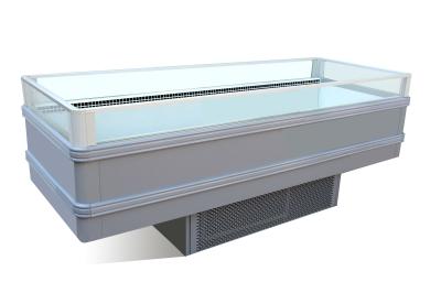 Refrigerador superior aberto da ilha da temperatura R290 dupla independente