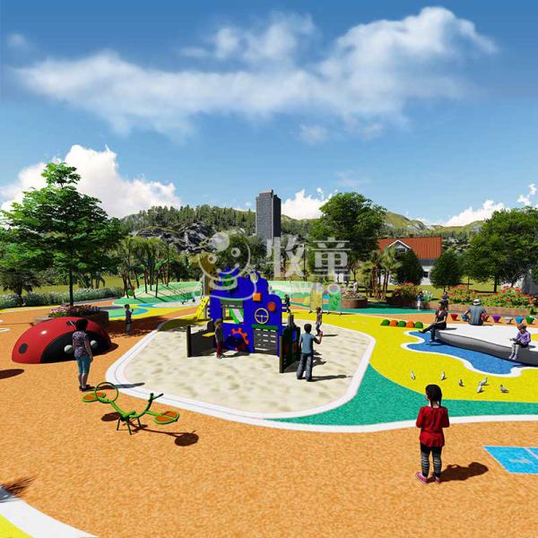 Professional Resort Plastic material outdoor play toys for children