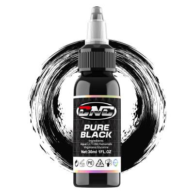Easy Coloring 30ML Darkest Black Tattoo Ink REACH Certified