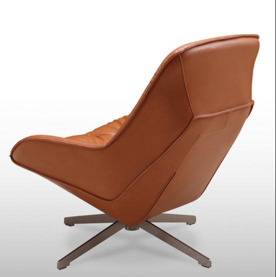 Industrial Modern Design Genuine Leather Leisure Chesterfields Single Seater Chair