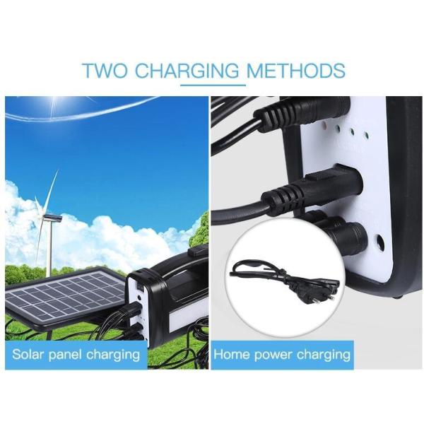 Солнечная портативная машинка освещает солнечное универсальное освещение с лампами SRE-18N USB солнечными на открытом воздухе