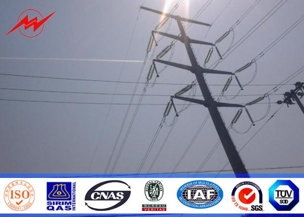 A classe uma 8M galvanizou Electric Power Pólo 3mm para a linha de transmissão 69KV