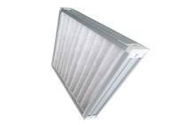 Filtres à air plissés synthétiques de la CAHT de maison, basse chute de pression initiale pré de filtre à air lavable